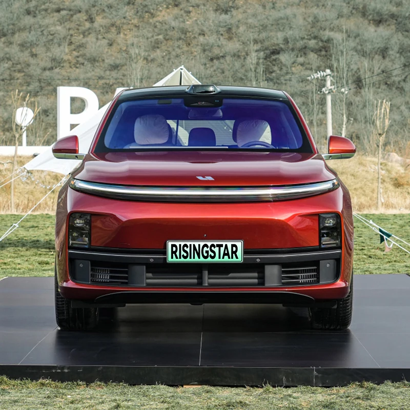 New Design Li Auto L7 Flagship 5-Seat Family Extended-Range Red Electric Car SUV with Long range
