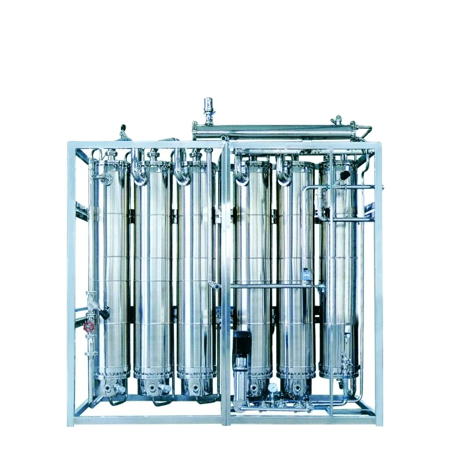 distillation equipment 0.1-8t /h row tube multi-effect distilled water machine LD raw water treatment equipment injection water multi-effect evaporator