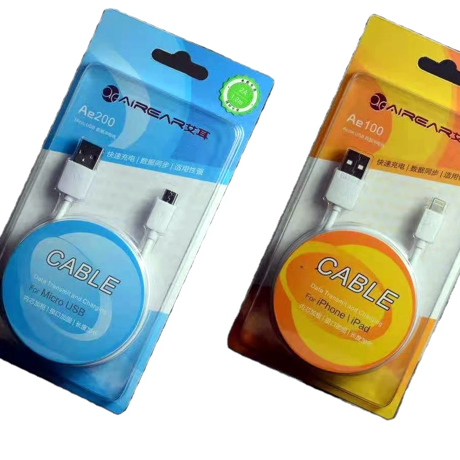 
Cellphone Mobile phone Fast Charging Cable Andriod Smartphone Charging Wire 2A 2.4 A Real Data Quick Flash Charging Cable 