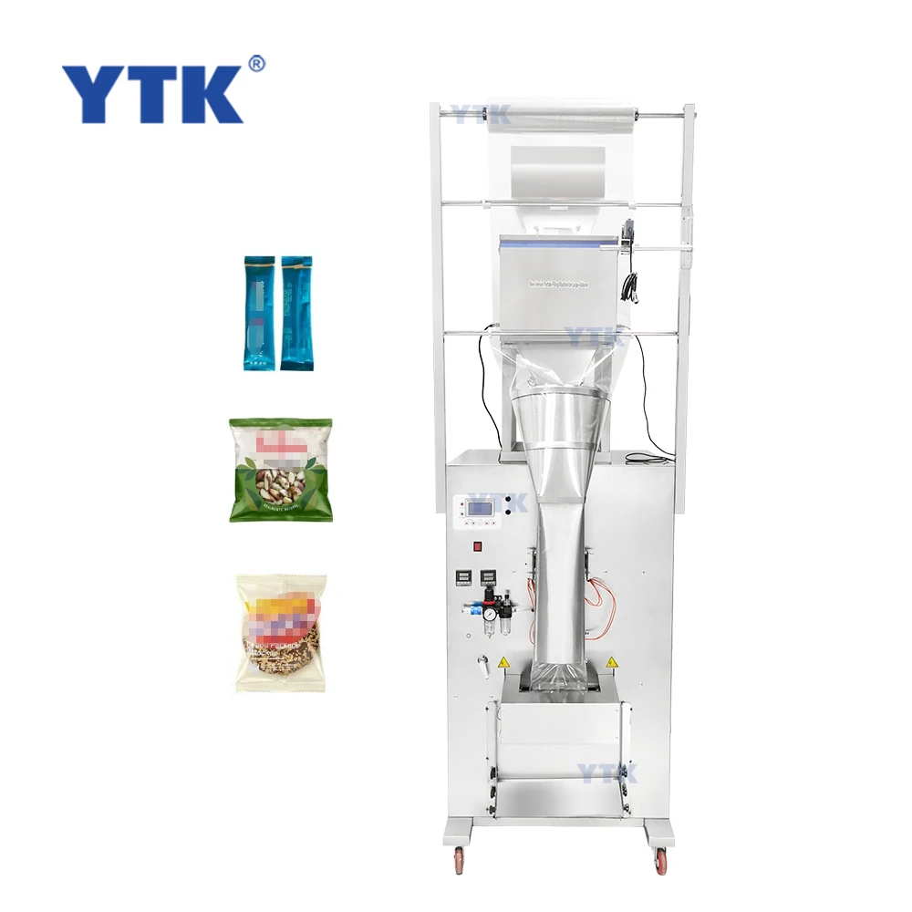 YASON YTK-BP1200P Back Seal Pills Portable Fuel Dispenser Tea Melon Seeds Filling Packaging Machines For Small Businesses Home
