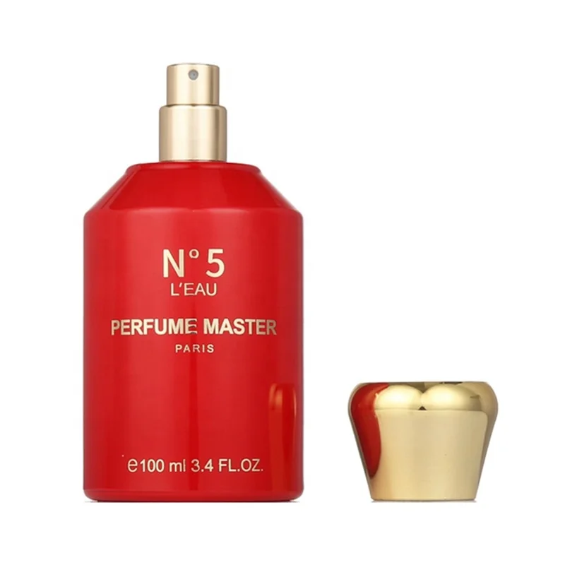 High End Elegant 100Ml Unique Premium Vintage Aromatic Refillable Clean Glass Perfume Bottle