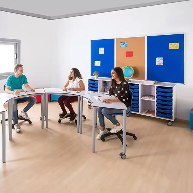 Knock down Home Office storage cabinet with shelf and drawer on wheels melamine particle board mdf bookshelf with 2 doors