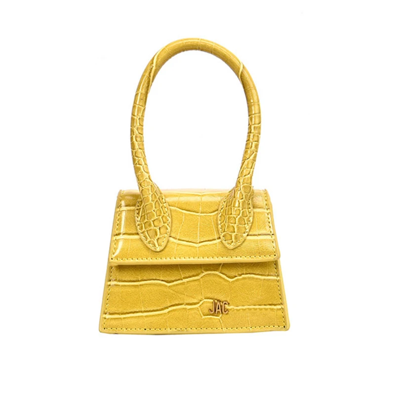 Jacquemus INS Designer Leather Mini Handbag For Woman Flap Coin Purses Messager Shoulder Bags