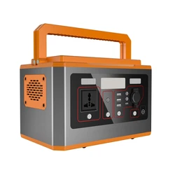 Hot Sale 500w 500wh Emergency Portable Power Supplies 110v 220v Ac 135000mah Qc3.0 Fast Charge LED Lithium Power Station 500wh