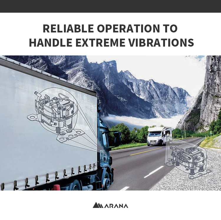 12v DC 110v 240v AC RV van Camper Motorhome fridge for factory price and hot sale