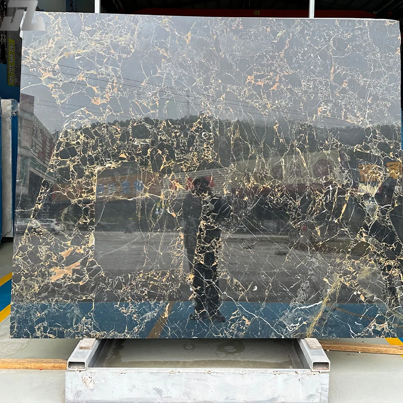 Golden flower of Athens marbles Natural Stone slab tile vanity top countertop tiles and marbles table floor wall fireplace