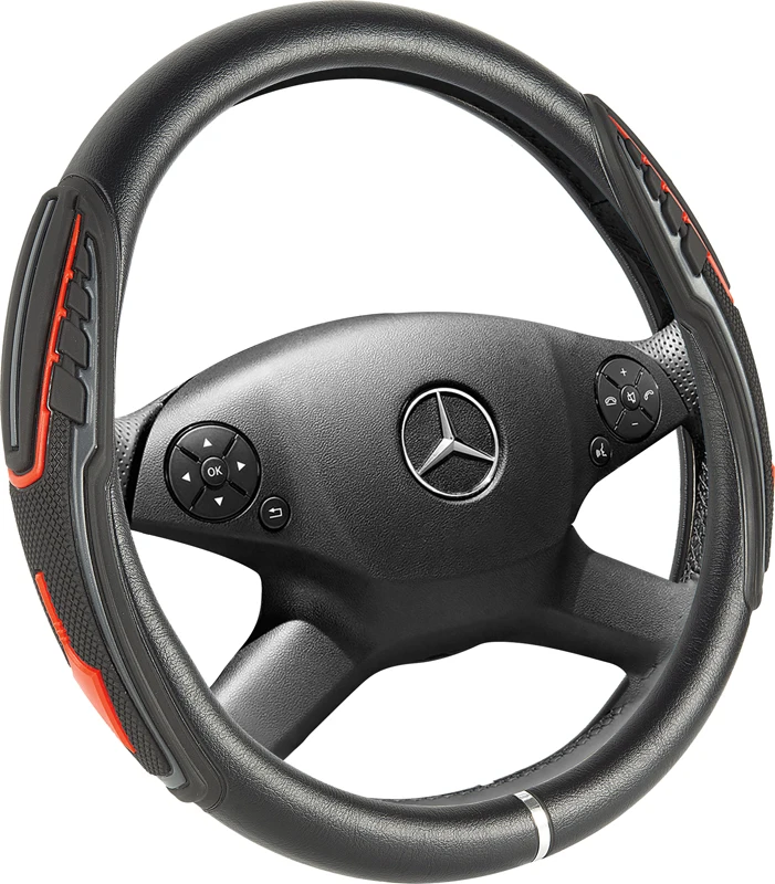New Arrivals Universal Accessories Stylish Solid Color Non-Slip Car Steering Wheel Covers