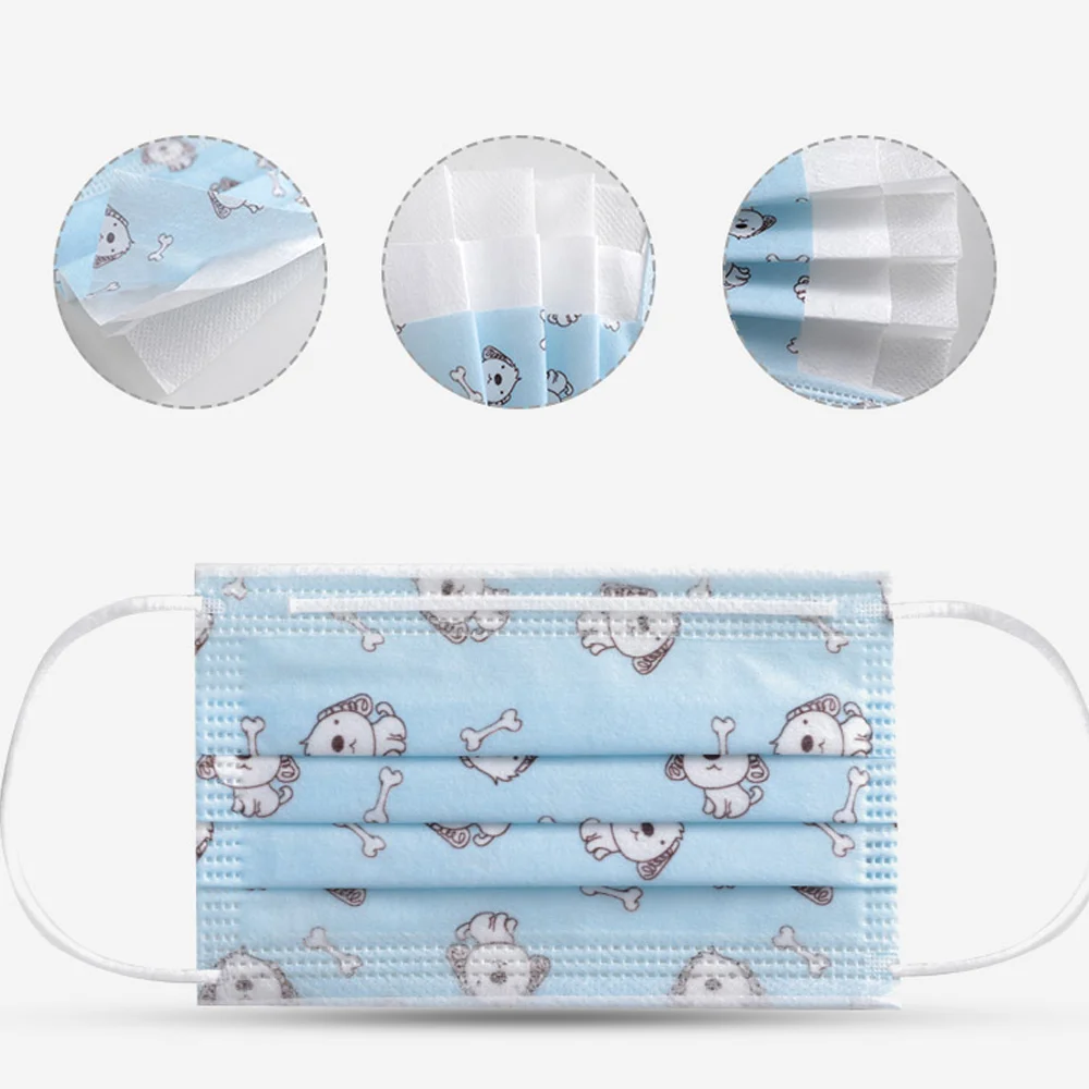 Factory Hot Sale Breathing Unobstructed Non-woven Disposable Mask Hospital Doctor Medical