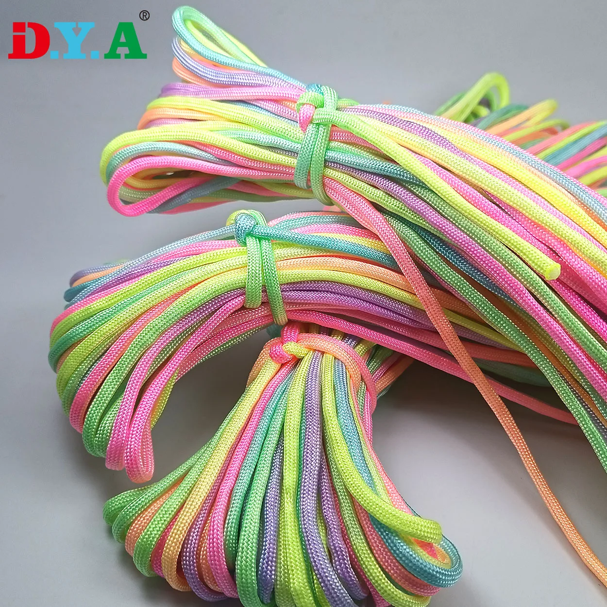 New Design Macaron Color Nylon Cord 550 PARA Cord for Braided Bracelets Outdoor
