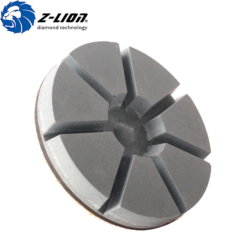 Z-LION 80mm Diamond Dry Floor Polishing Pad for Concrete Floor Dry Resin