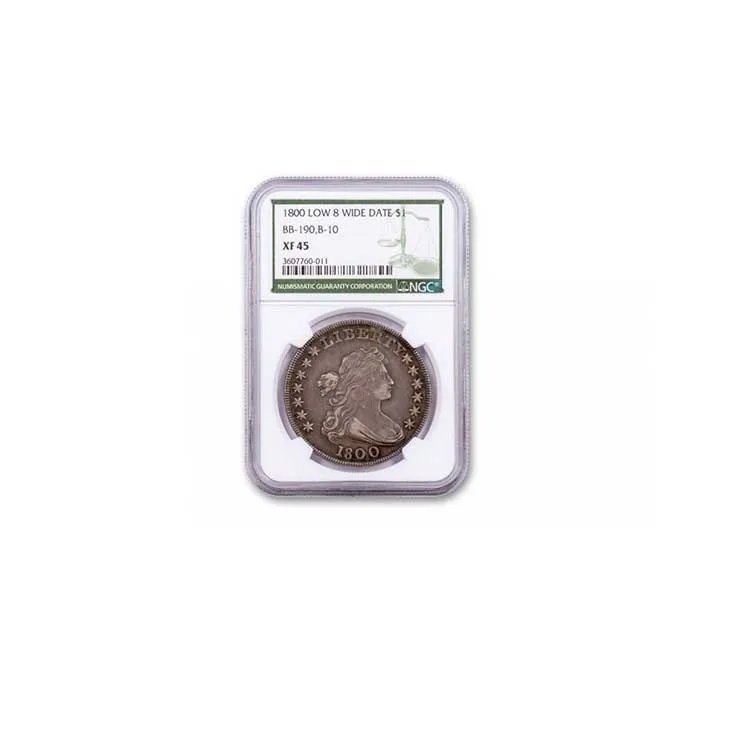 28Mm Coin Holder Capsules Challenge Slabs Acrylic Coin Capsule Holder Box Coin Storage Container