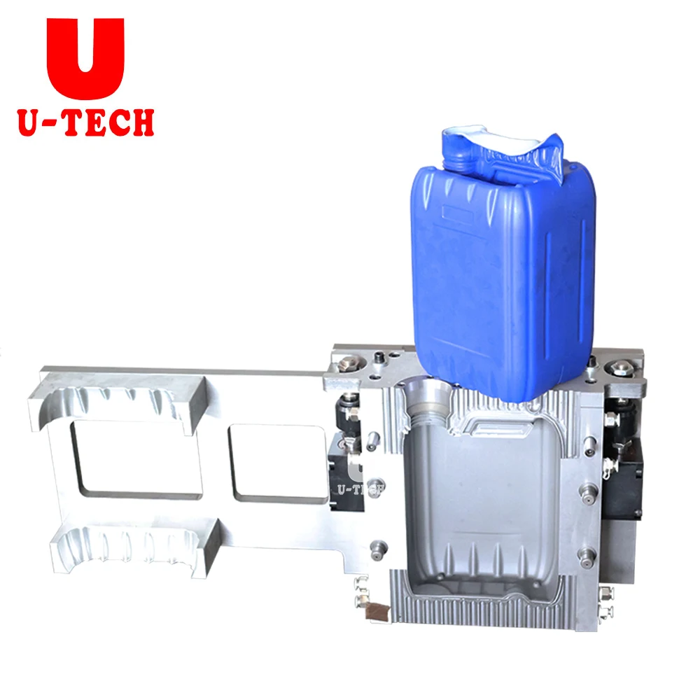 P20 алюминиевая Экструзионная выдувная формовочная машина 5 л Jerrycan барабанная бутылка 20 30 двухслойный Штабелируемый контейнер форма для