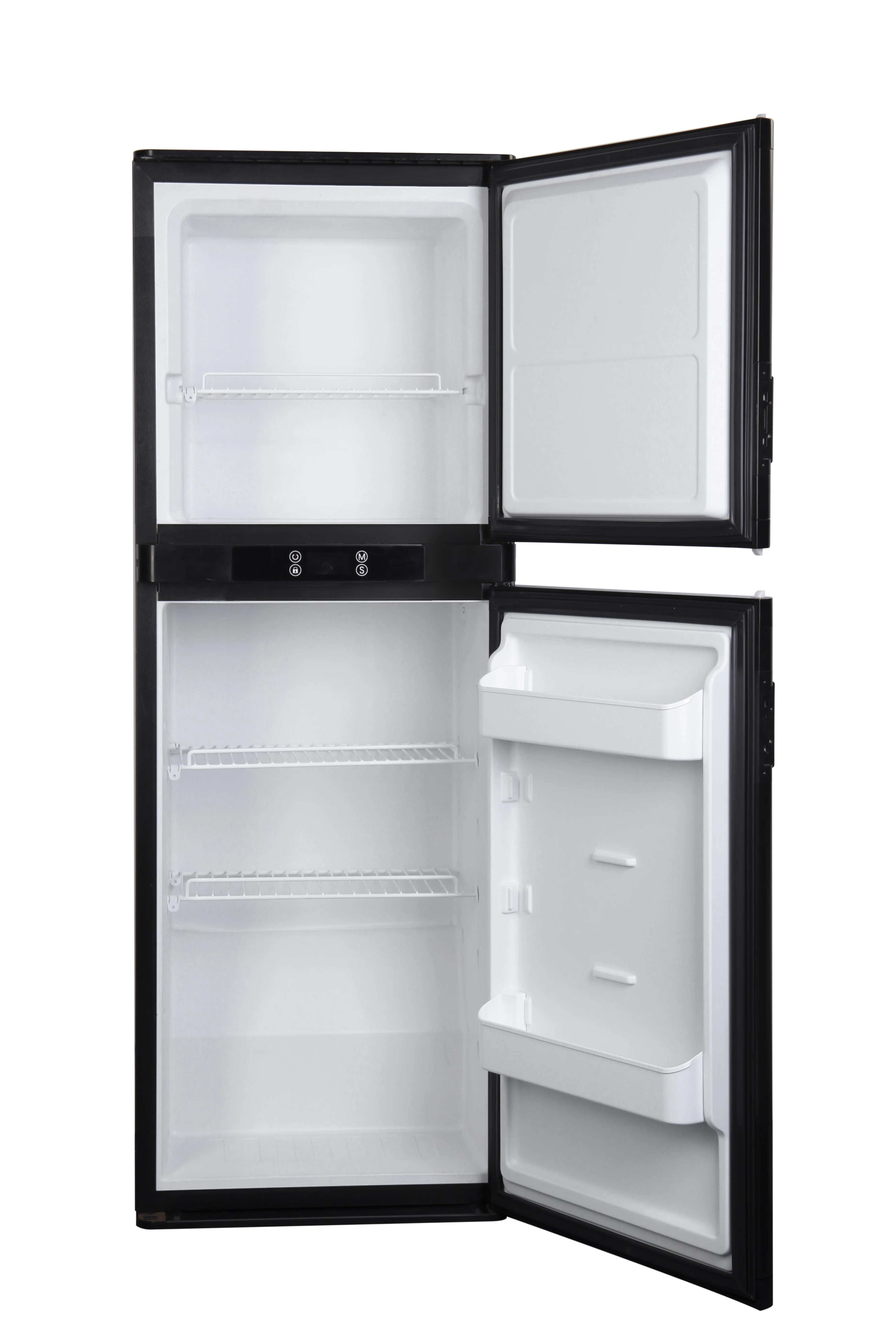 140L Campers RV Upright Refrigerator 12/24 volt Compressor Caravan  Fridge Freezer