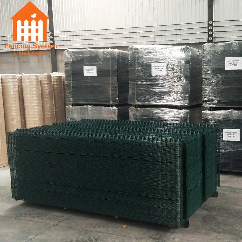 50*150mm white pvc coated welded wire mesh fence
