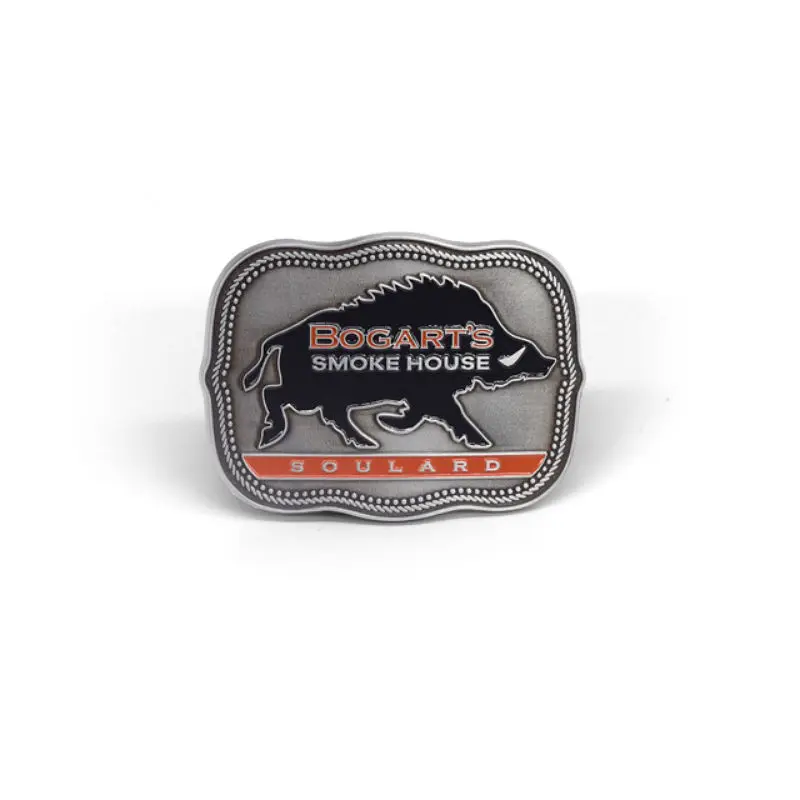 Factory direct wholesale fashion custom antique denim metal quality belt buckle