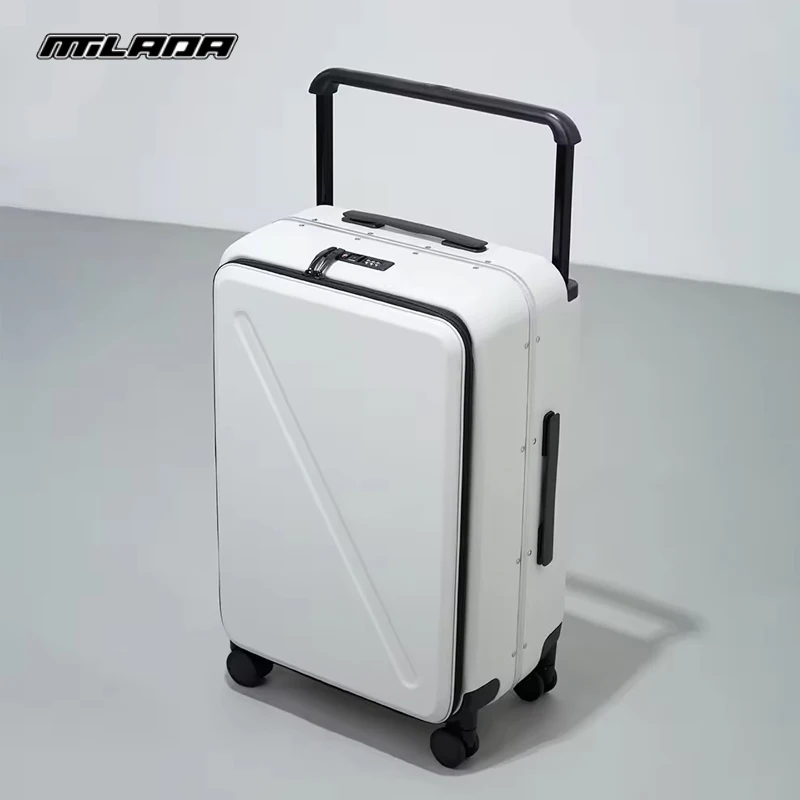 Модный дизайнерский чемодан Milada универсальная тележка-Спиннер жесткий корпус для путешествий фабрика чемоданов ПК