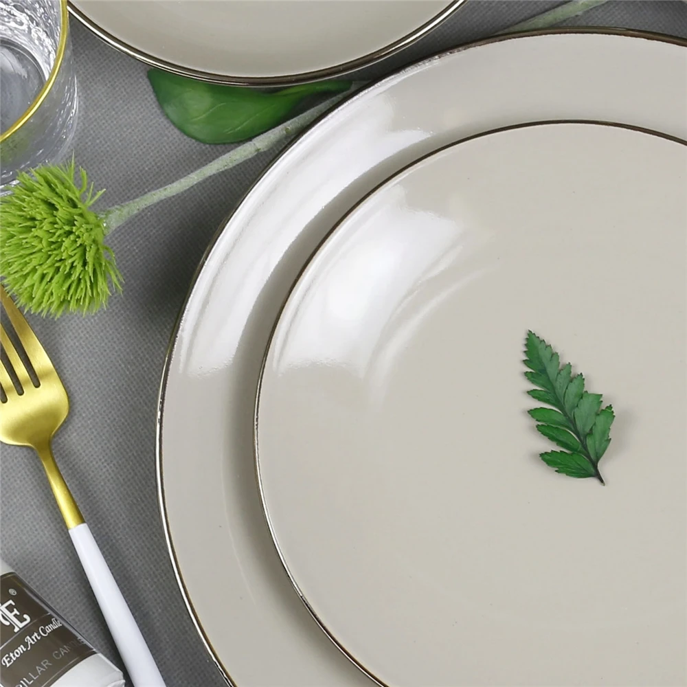 Porcelain ware Hot sale ceramic dinner Low price stoneware set dinnerware sets