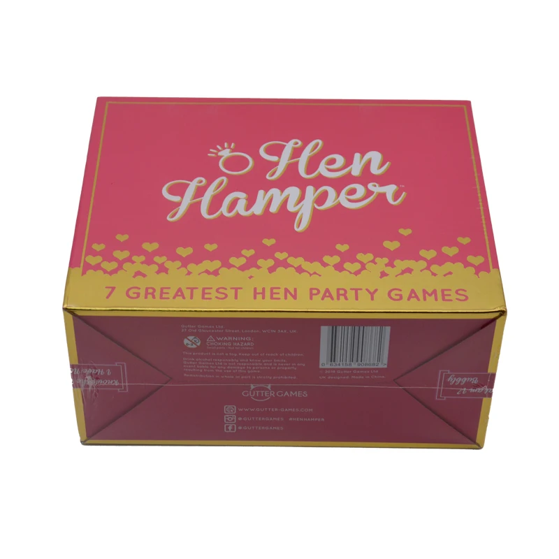 Top Quality Customized Board Games Set Popular Game Pieces with Customization Boardgame Printing