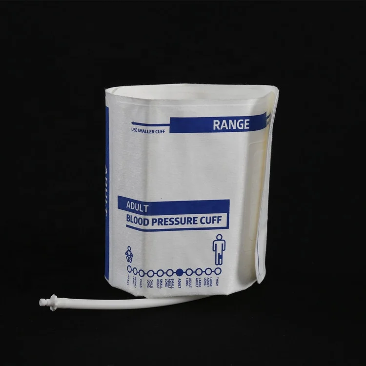 Anti-bacterial Inflatable PVC Material White  PVC  Laminated with Nonwoven fabric Disposable NIBP Cuff Fabric