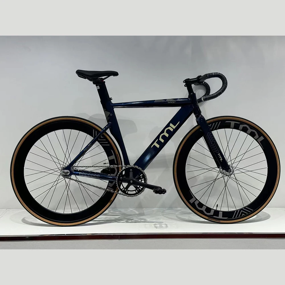 Aluminium Alloy Single Speed  Custom Track Bicycle Racing Bike Gear Cycle 700C Fixed gear mountain bike for man Gear Bike