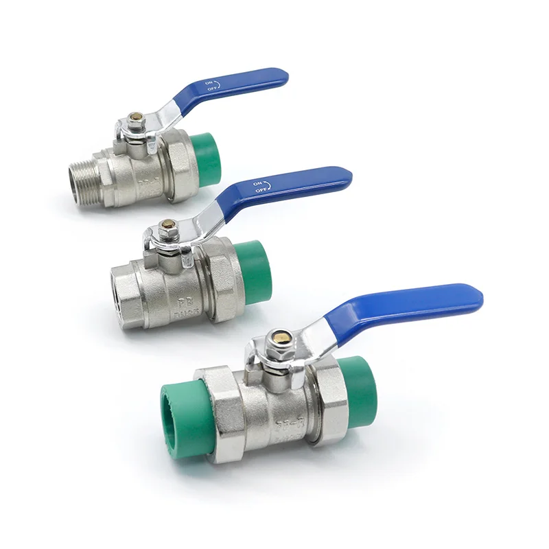 High quality Concealed valve zinc and abs handle ppr ball valve