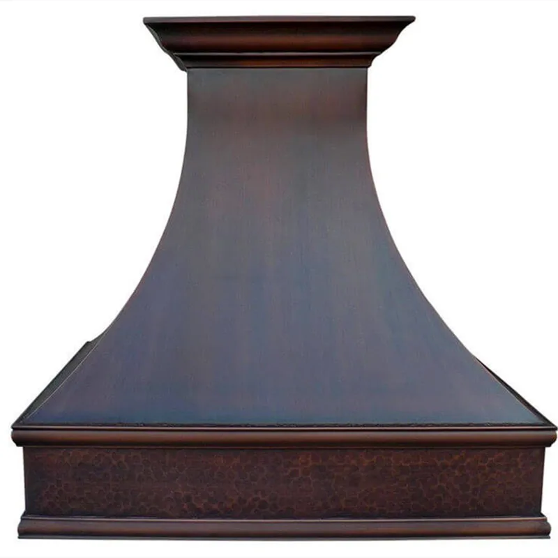 European Style Copper Motor Small Range Hood