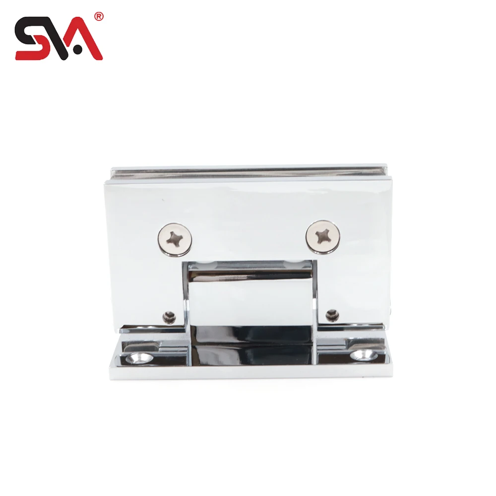 Wholesale CRL Series American Style SVA-242C with Brass Plate Adjustable 90 Degree Wall Mounted Mirror Glass Door Shower Hinge