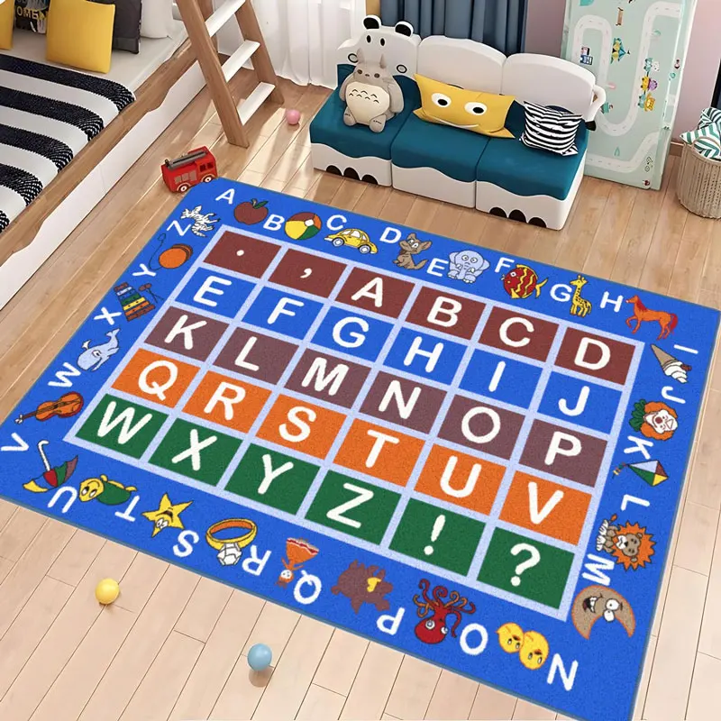 Wholesale Child Bedroom Custom Design starry sky carpet Baby Play Rug Floor Mat for Kids rugs