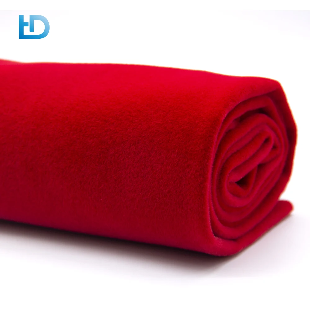 Durable Waterproof Red Stock Lot Holland Flock Upholstery Stretch Suede Recliner Sofa Fabric For Sofa Furniture