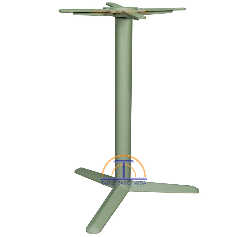 New fashion design x style cast iron coffee table legs for restaurant