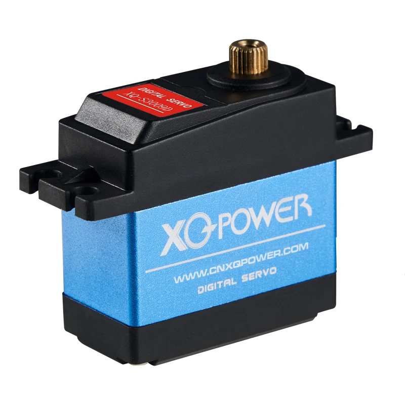 6v Large Torque 40kg Digital Servo Waterproof Ip66 With 25t Servo Arm For 1/8 1/10 Scale Rc Car Boat 180 / 270 Degree