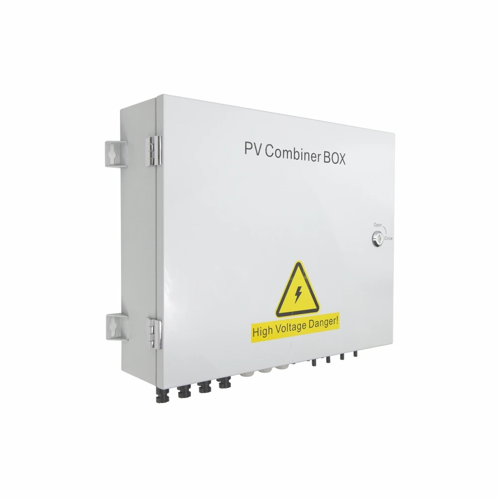 High quality 16A 6 Strings Input Combiner Box IP65 Array PV Combiner Box For Solar Panel