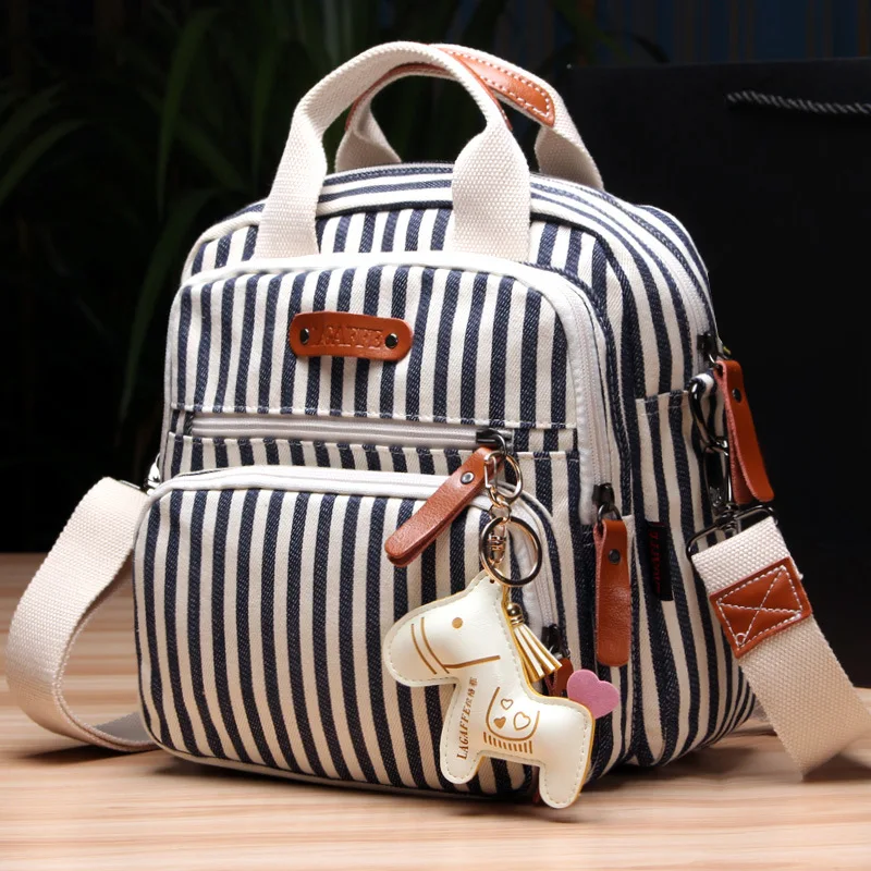 Trendy Mommy Backpack Wholesale Multi-function Mommy Leisure Backpack Baby Diaper Backpack Tote Shoulder Bag Baby Diaper Bag