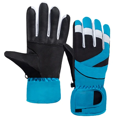 Kids Winter Gloves Water Resistant Touchscreen Warm Soft Lining Ski Gloves for Boys Girls 6-13 Years