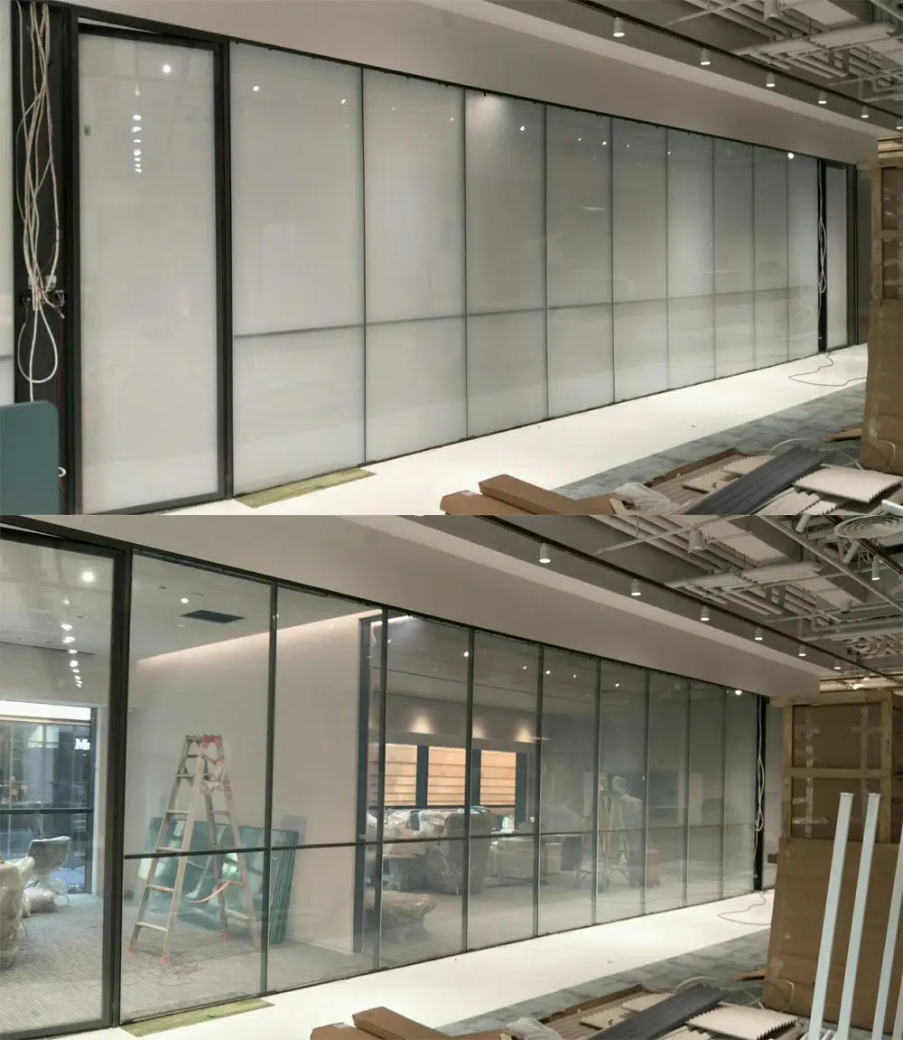 New pdlc smart film switchable glass for Screen curtain