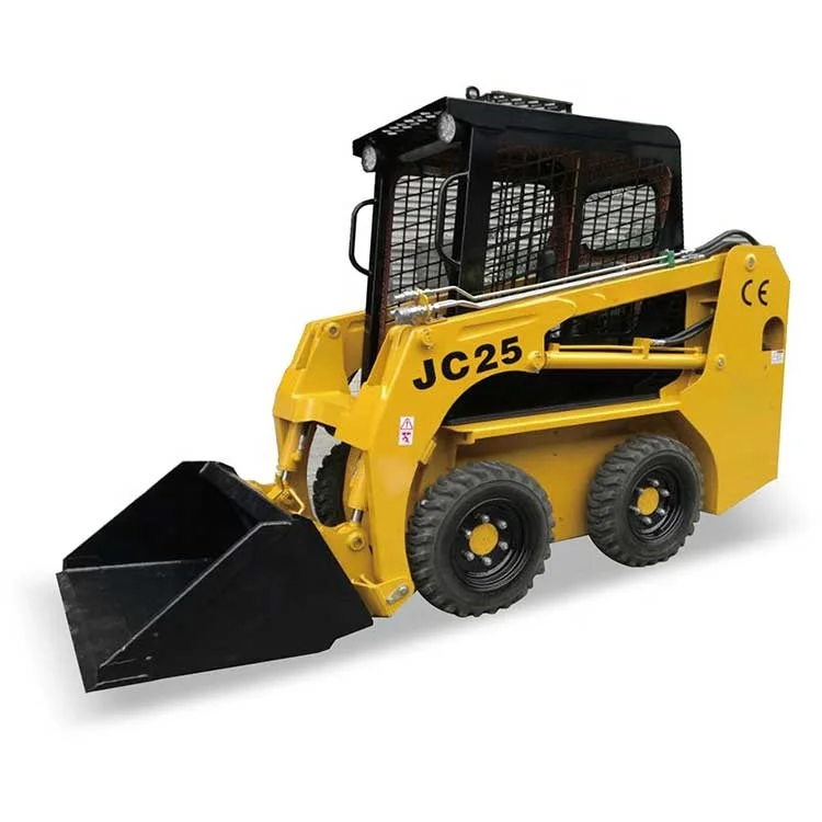 High quality Skid Steer Loader Jc25 25hp Engine Loading Capacity 380kg Mini Skid Loader