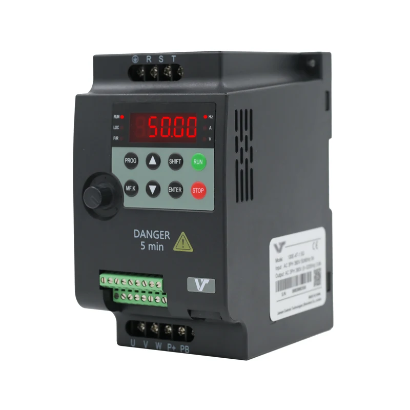 ROBOTSY Frequency Control Variable Frequency Drive VFD high Speed high Torque  AC Drive  frequency inverter 0.4kW