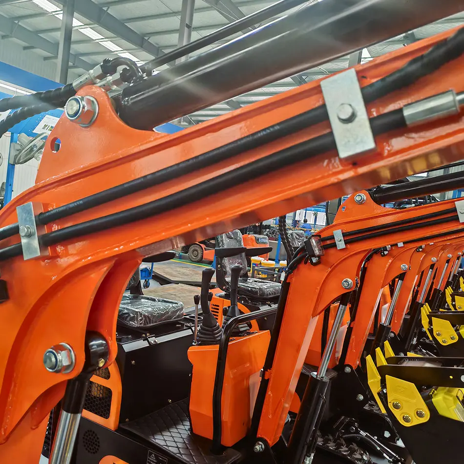 Eco-friendly design for reduced environmental impact Efficient hydraulic system for smooth operation mini bagger