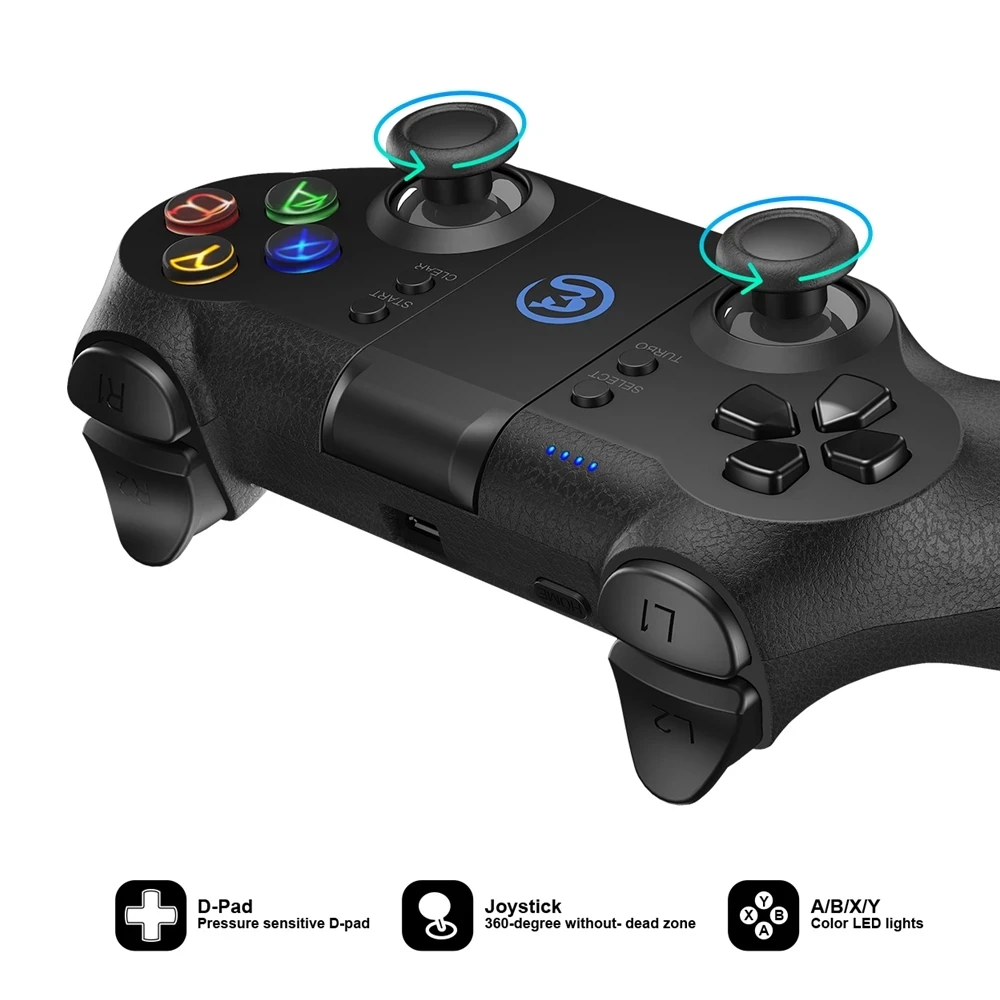  Newest! T1s 2.4GHz Wireless Game Controller for Android/PC/SteamOS PUBG Call of Duty COD Mobile