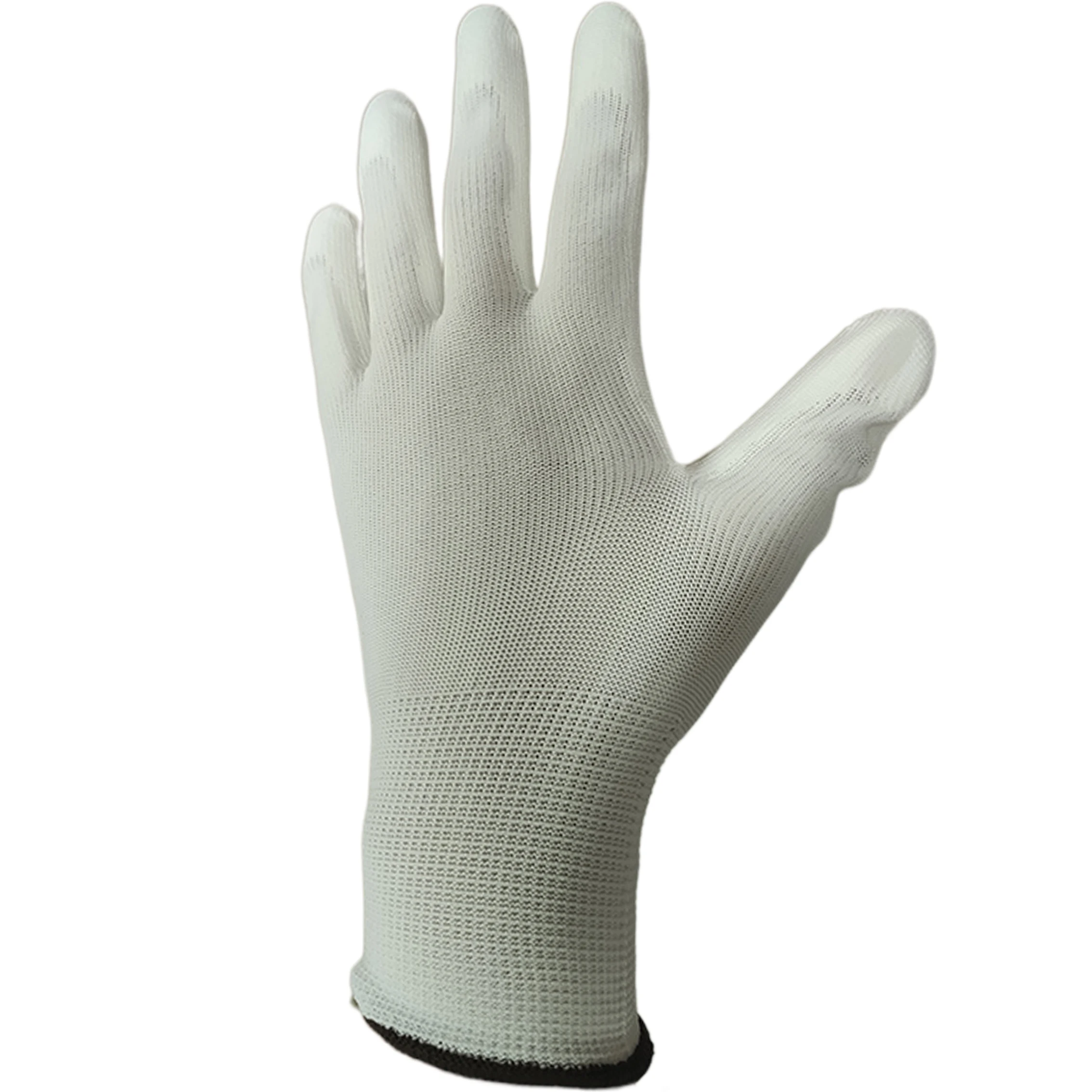 China Supplier 13 Gauge Nylon /Polyester Lining  Coated With Nitrile Foam Gloves