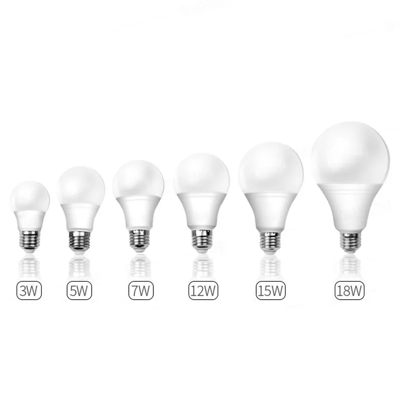 Chinese manufacturer raw materials skd 12w low price b22 e27 led bulb light plastic LED bulb light