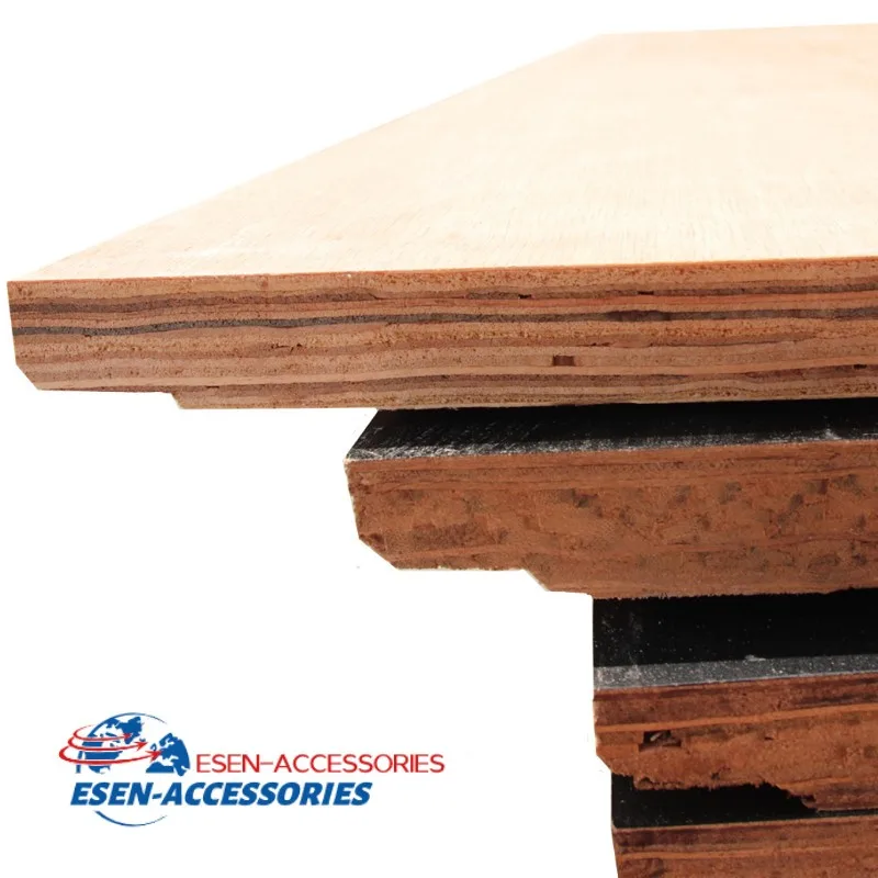 Birch Core Dry Container Parts 28mm Keruing Veneer Container Floorboards