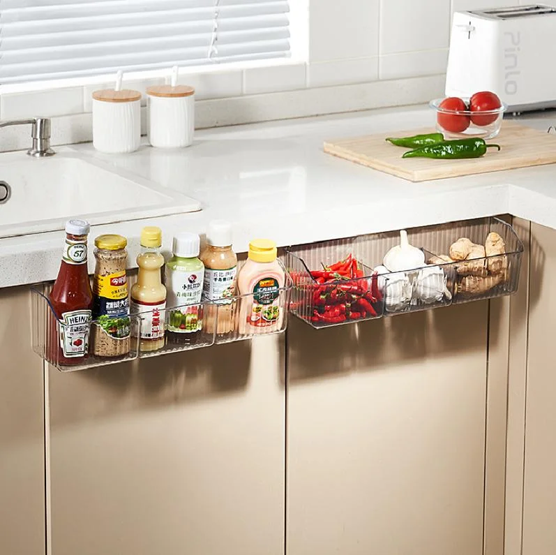 Acrylic sturdy seasoning box seasoning jar combination multiple grid salt monosodium glutamate pepper storage seasoning bottle