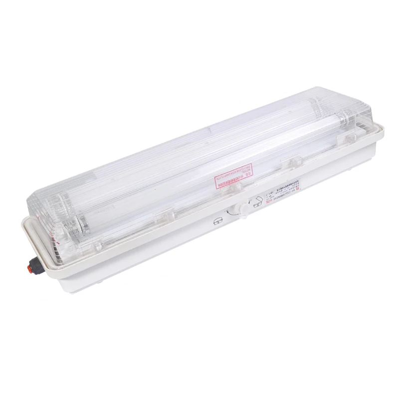 ATEX IP66 Corrosion-Proof LED Explosion-Proof Fluorescent Tube Light with Aluminum Body Gas Station Outdoor Plastic Cover Lamp