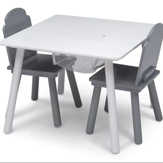 Kids Furniture Set Colorful Table And Chair New Design Multi Color Star Wooden Chair Kids Chair And Table For School