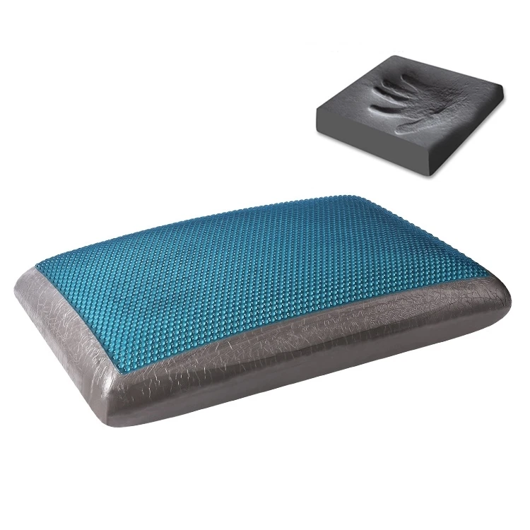 Gel Bamboo Charcoal Pillow High Quality Technology Bread Memory Pillow Bed Hotel Cooling Pillow