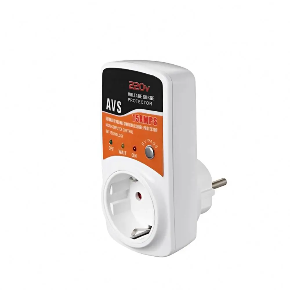 EU Plug Over And Under Voltage 220V 60Hz Over Under Adjustable Voltage Protector Refrigerator Parts