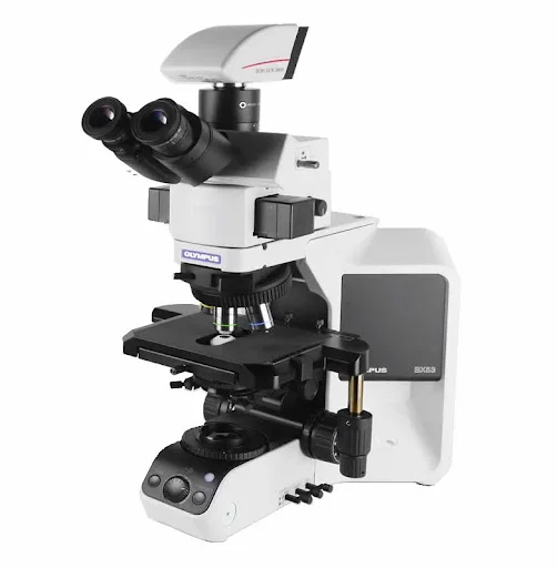 BX53 Olympus Brand Three-Eye Biologic Microscope With X Line Objectives For Pathology and Laboratory