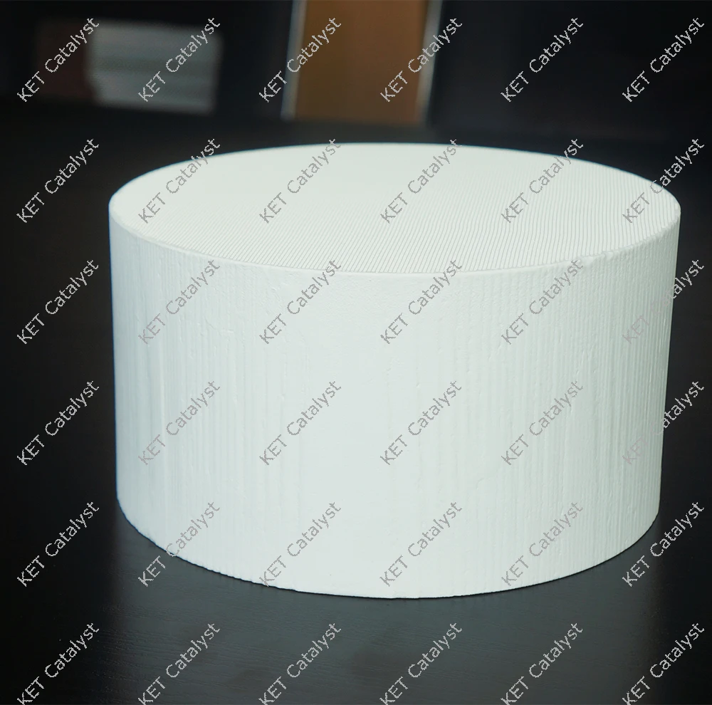 Honeycomb ceramic monolith DOC diesel oxidation substrate catalyst for cars exhaust