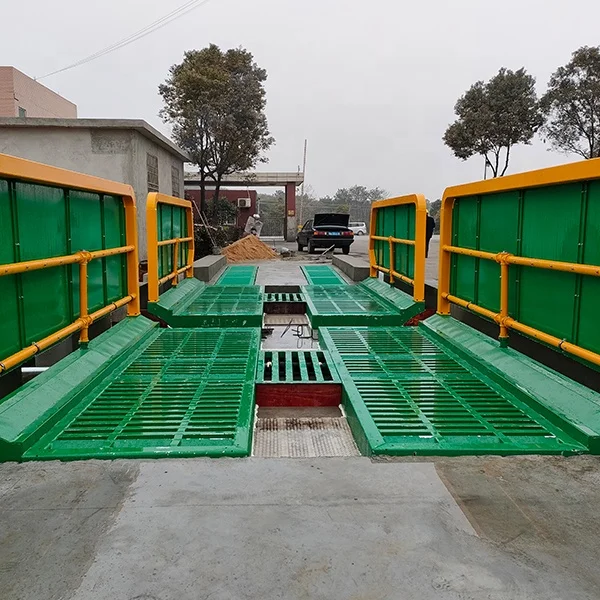 Affordable Fully automatic engineering truck Wash system Green portable mud wash machine for construction sites